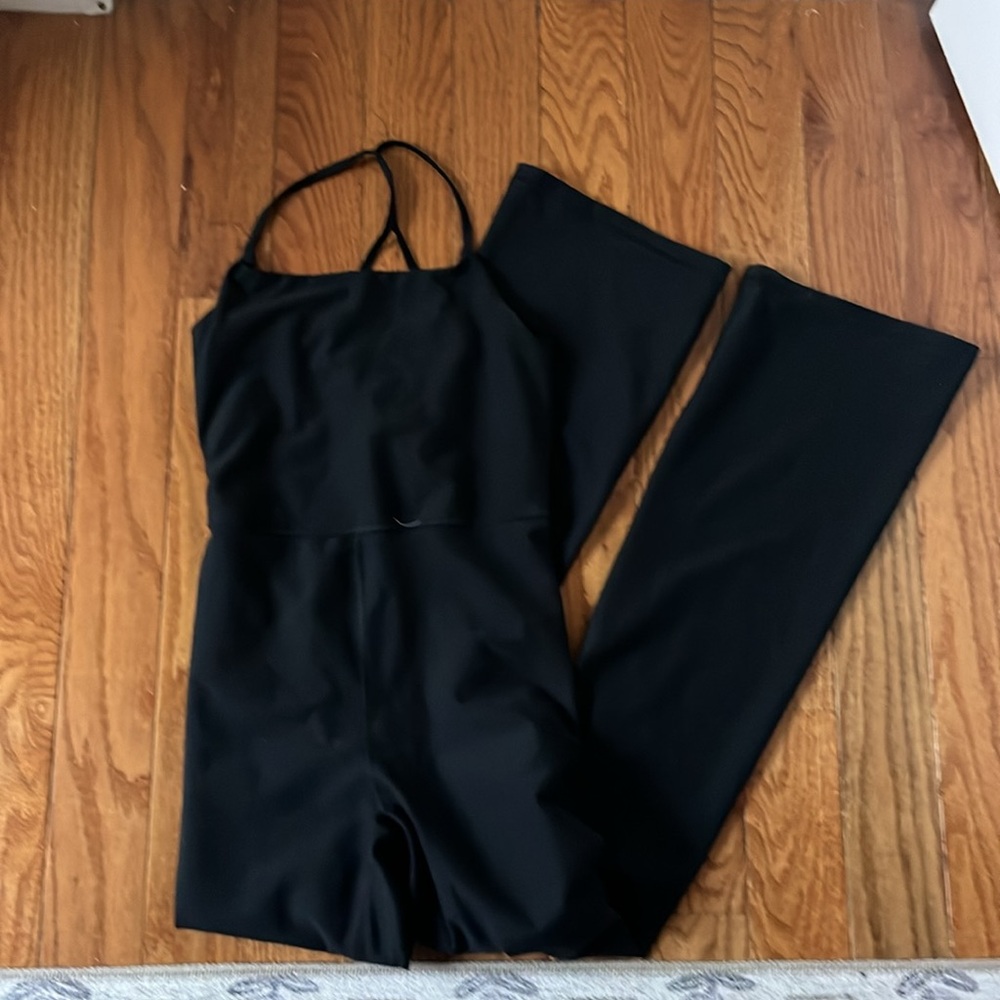 Abercrombie YPB Flare legging bodysuit